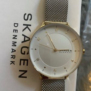Skagen Minimalist Quartz and Sterling Silver Watch. NWT!! Value $145